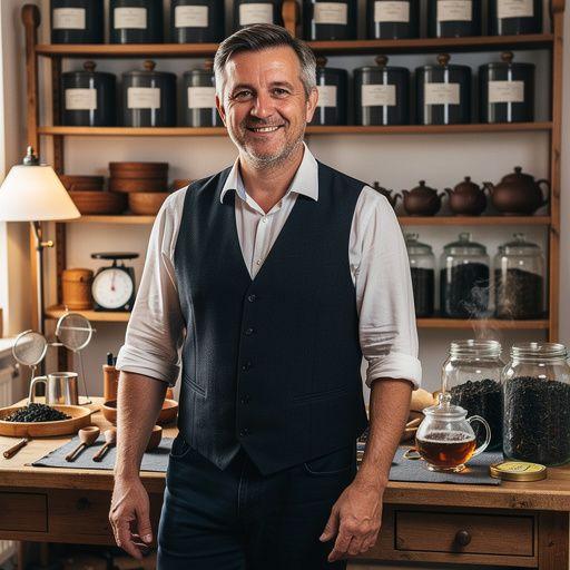 Klasické čajové lístky rozložené na bielom pozadí